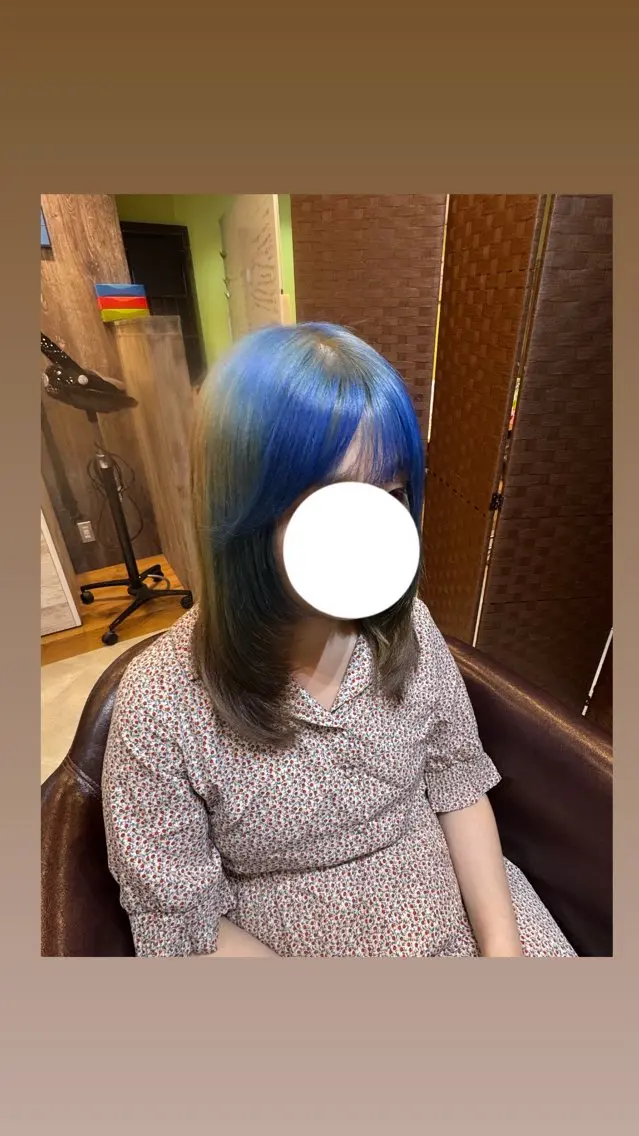 ミディアム 久保田 琉菜のヘアスタイル