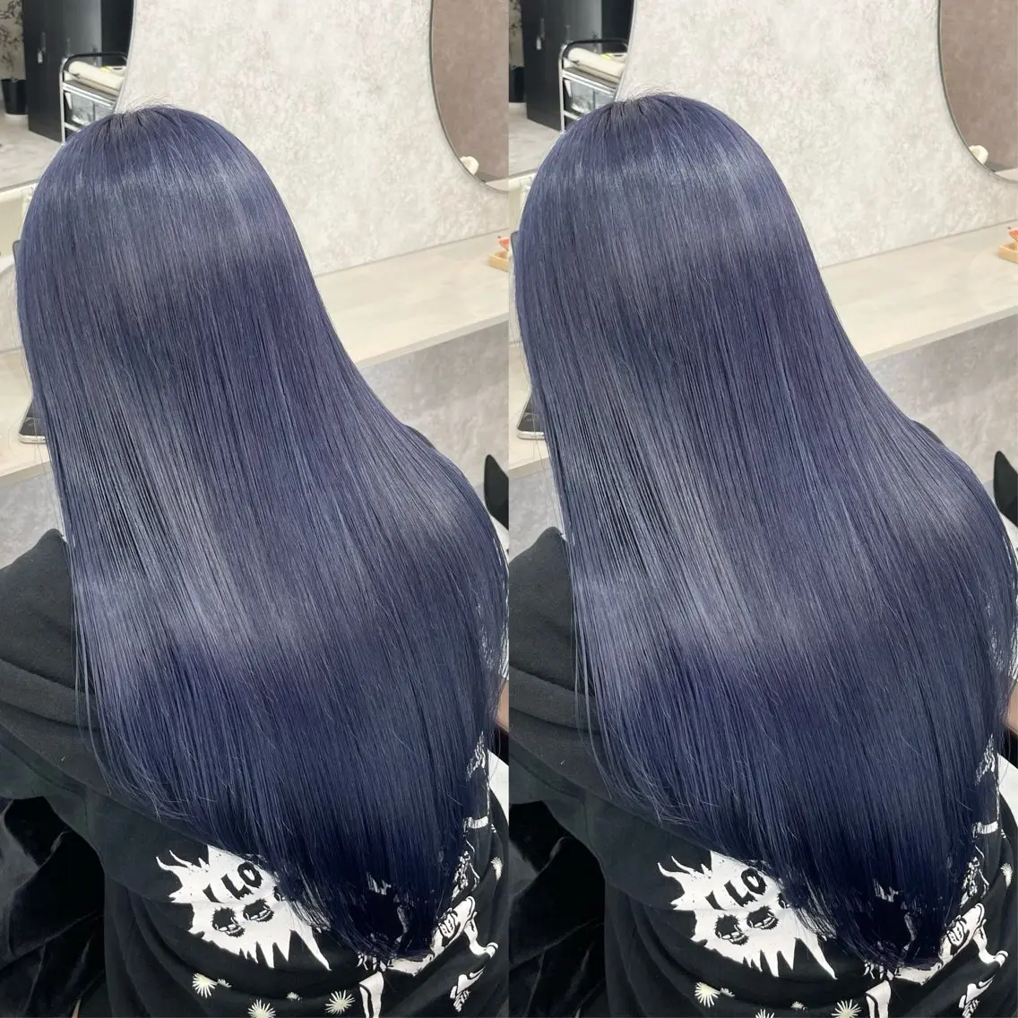 ロング 🦋ハイトーン🦋 石山 希理🦋のヘアスタイル