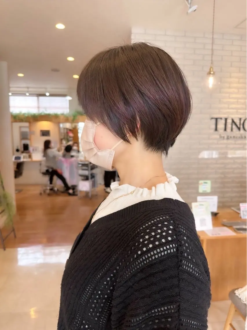 ショート やぶかみ りんのヘアスタイル