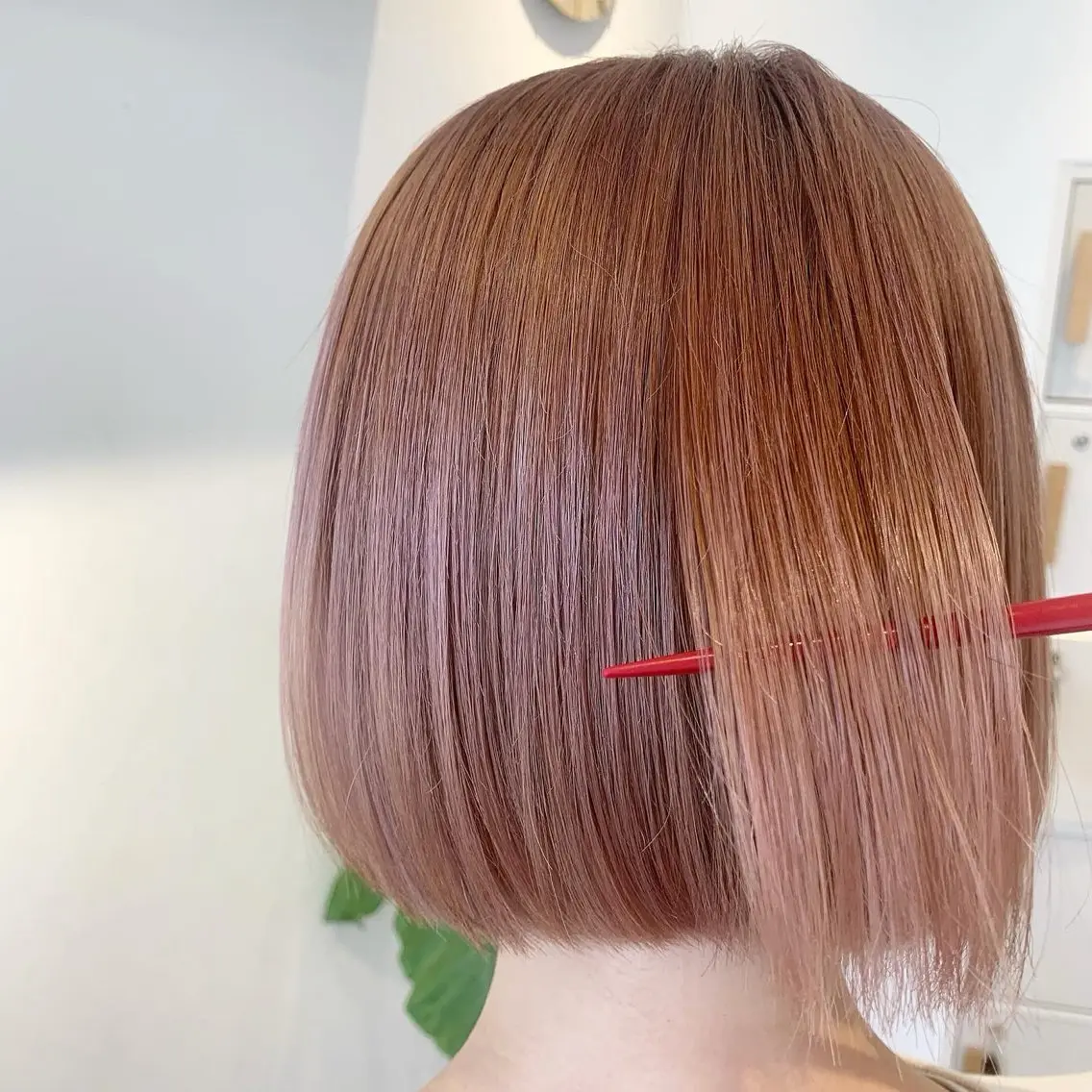 ショート カラー ヘアカラー トリートメント 🫧透明感カラー🫧 マヤのヘアスタイル