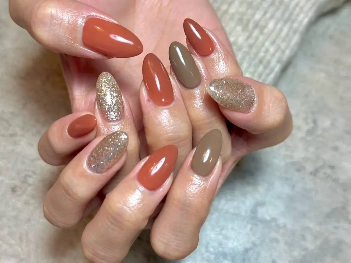 【フットオフなし】デザインネイル💅持ち込み/相談OK/アートにより追加料金あり（4​〜​6本アート目安）の写真