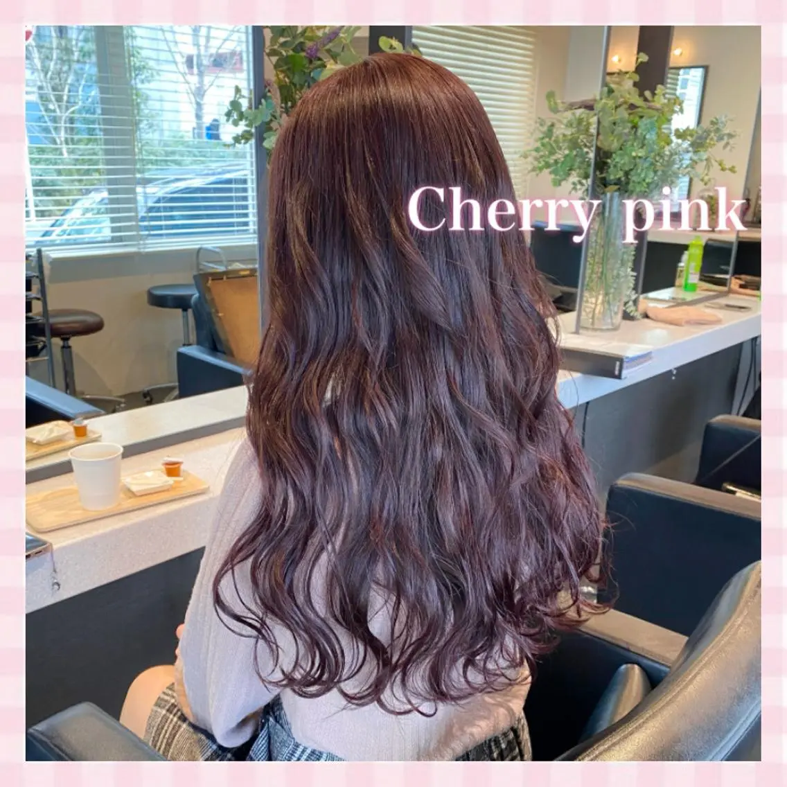 ロング カラー カット ヘアカラー トリートメント 💗ガーリーヘア🎀 saki💗のヘアスタイル