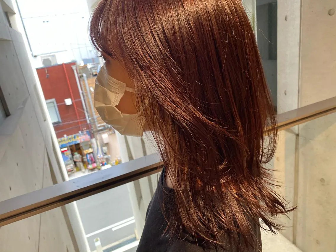 セミロング 山本 銘子のヘアスタイル