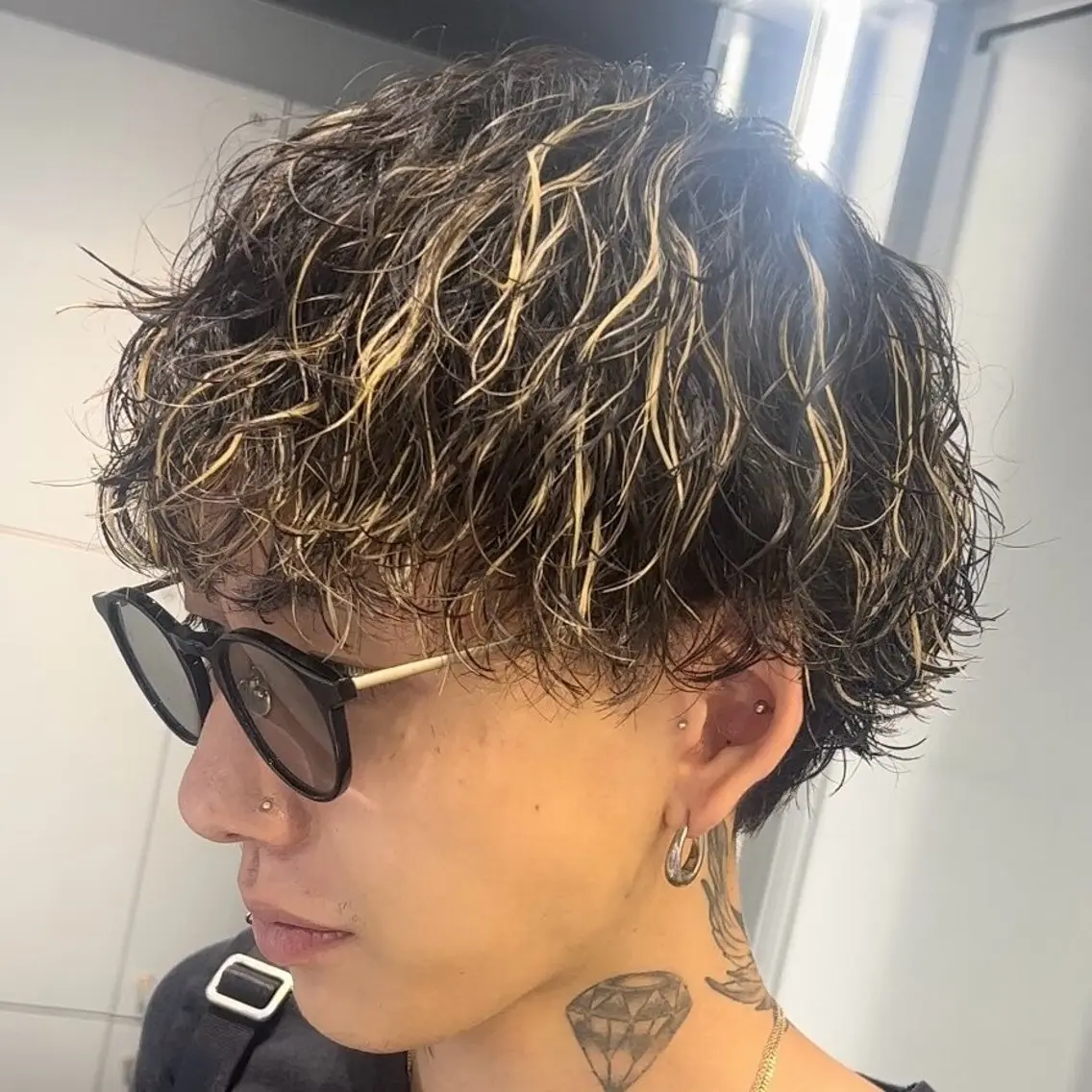 カラー ハイライトカラー ヘアカラー 仙台メンズパーマ/ fifth/丸山佳叶のヘアスタイル