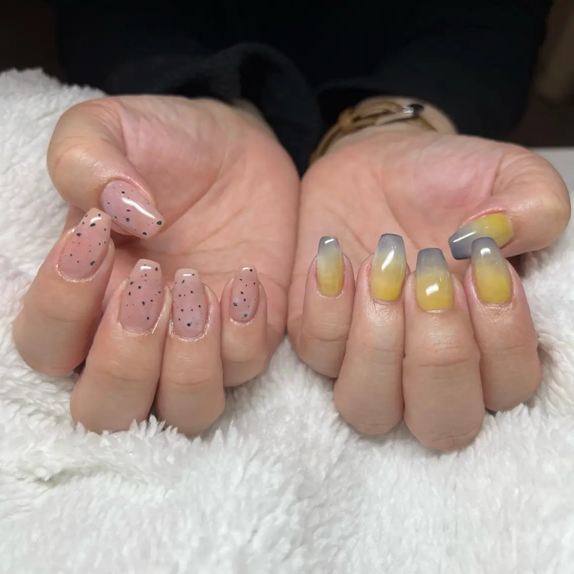 ネイル ニュアンスネイル Rommy Arisaのネイルデザイン