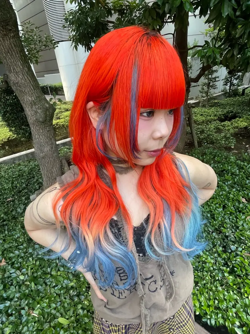 ロング カラー ⭐︎似合わせカラー /レイヤー✩momoのヘアスタイル