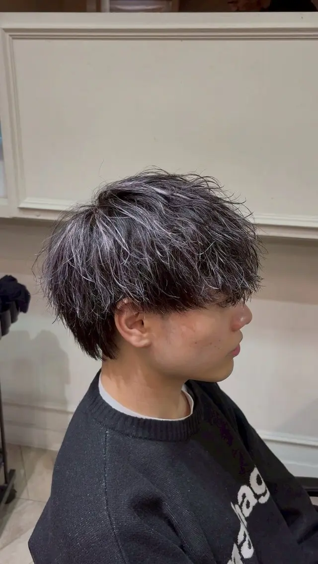 カラー 今富 聖のヘアスタイル