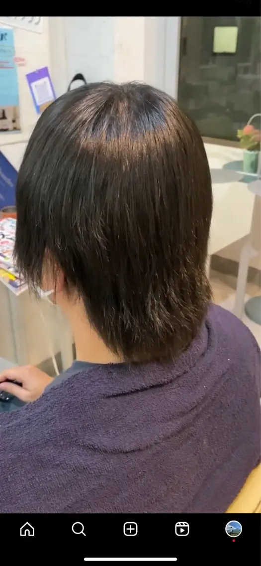 ショート 縮毛矯正 黒川 奨のヘアスタイル