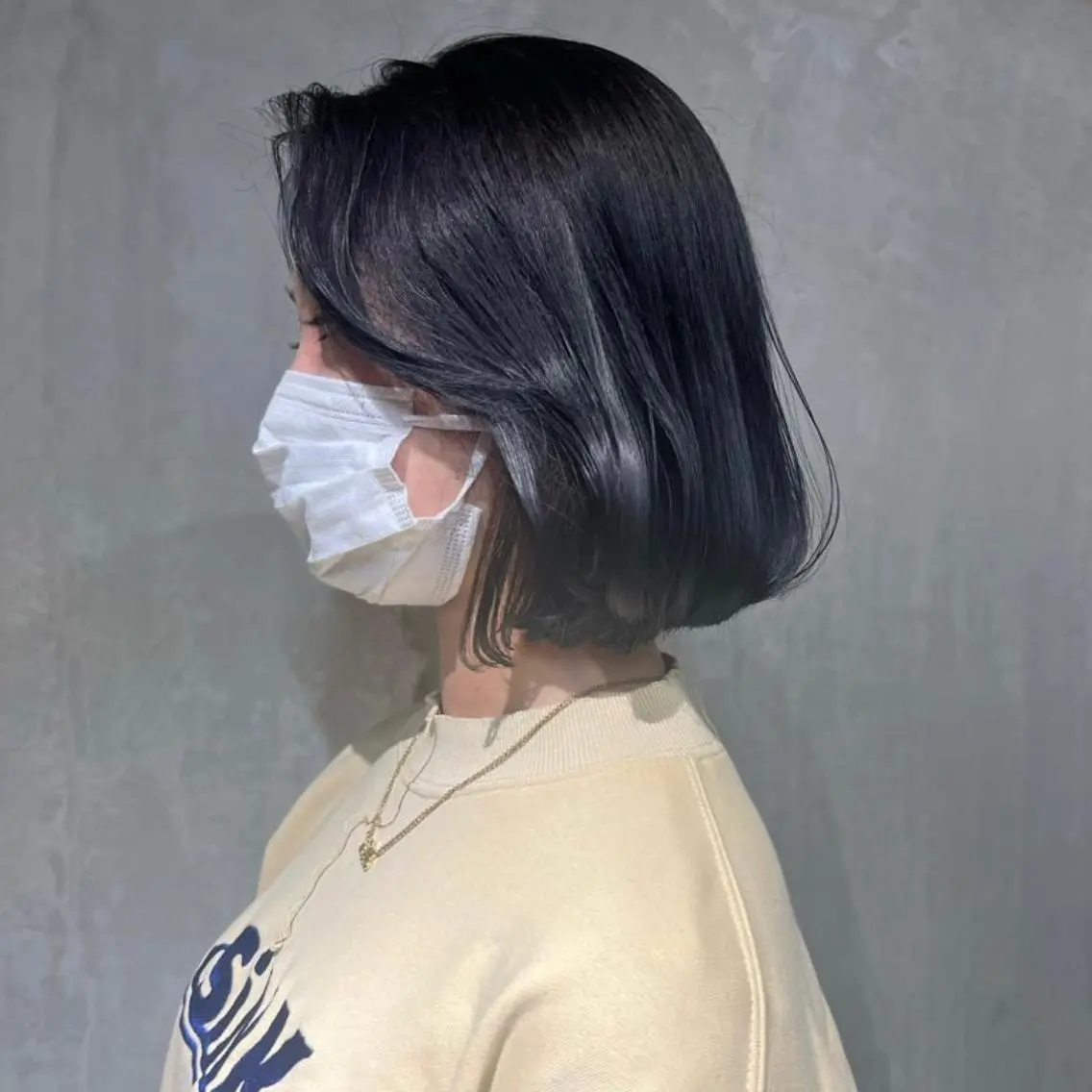 ショート カラー ヘアアレンジ ボブ 🤍透明感カラー︎ 🤍YUURI🤍のヘアスタイル