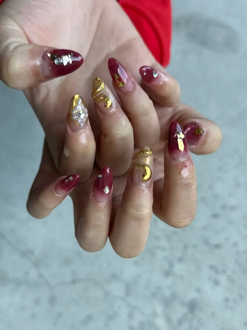ネイル アートネイル スカルプネイル ハンドネイル nailsalon ∞ ﾐｶﾅﾙ ∞のネイルデザイン