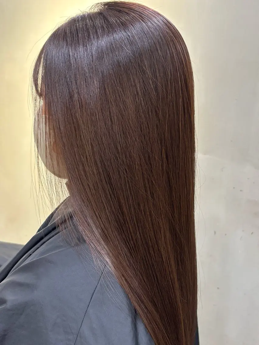 ロング カラー ブラウンカラー ヘアカラー 中園康 /カラー/ブリーチのヘアスタイル