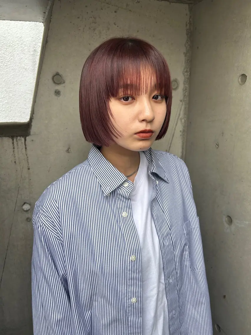 ショート 顔まわりレイヤー 顔周りカット ハイライト レイヤーカット ﾘｭｳﾄ/ お洒落ヘア美容師のヘアスタイル
