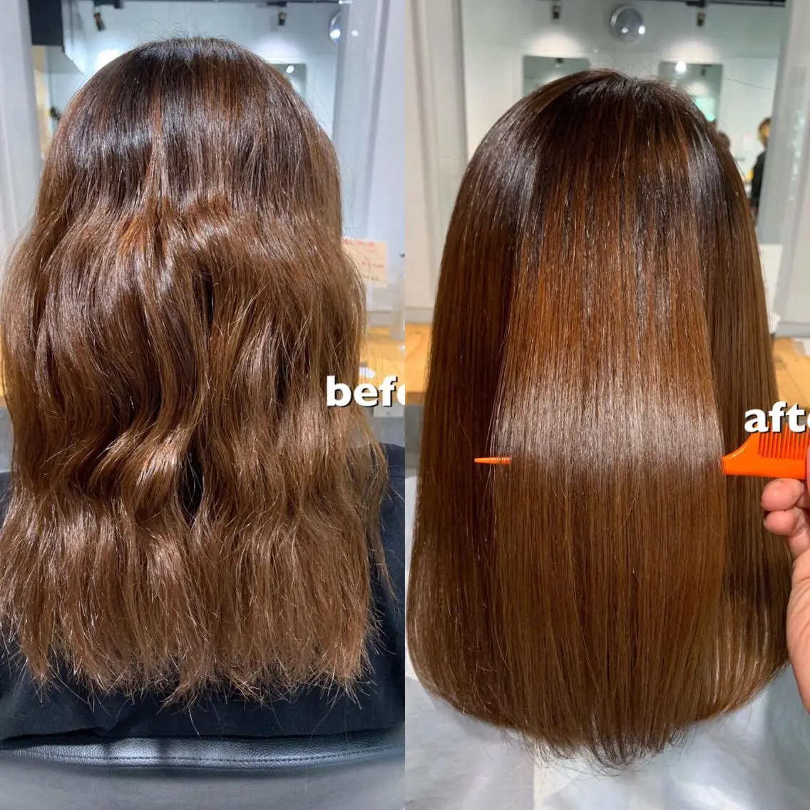 ロング 髪質改善 💖ブリーチなし透明 感💖ASAHIのヘアスタイル