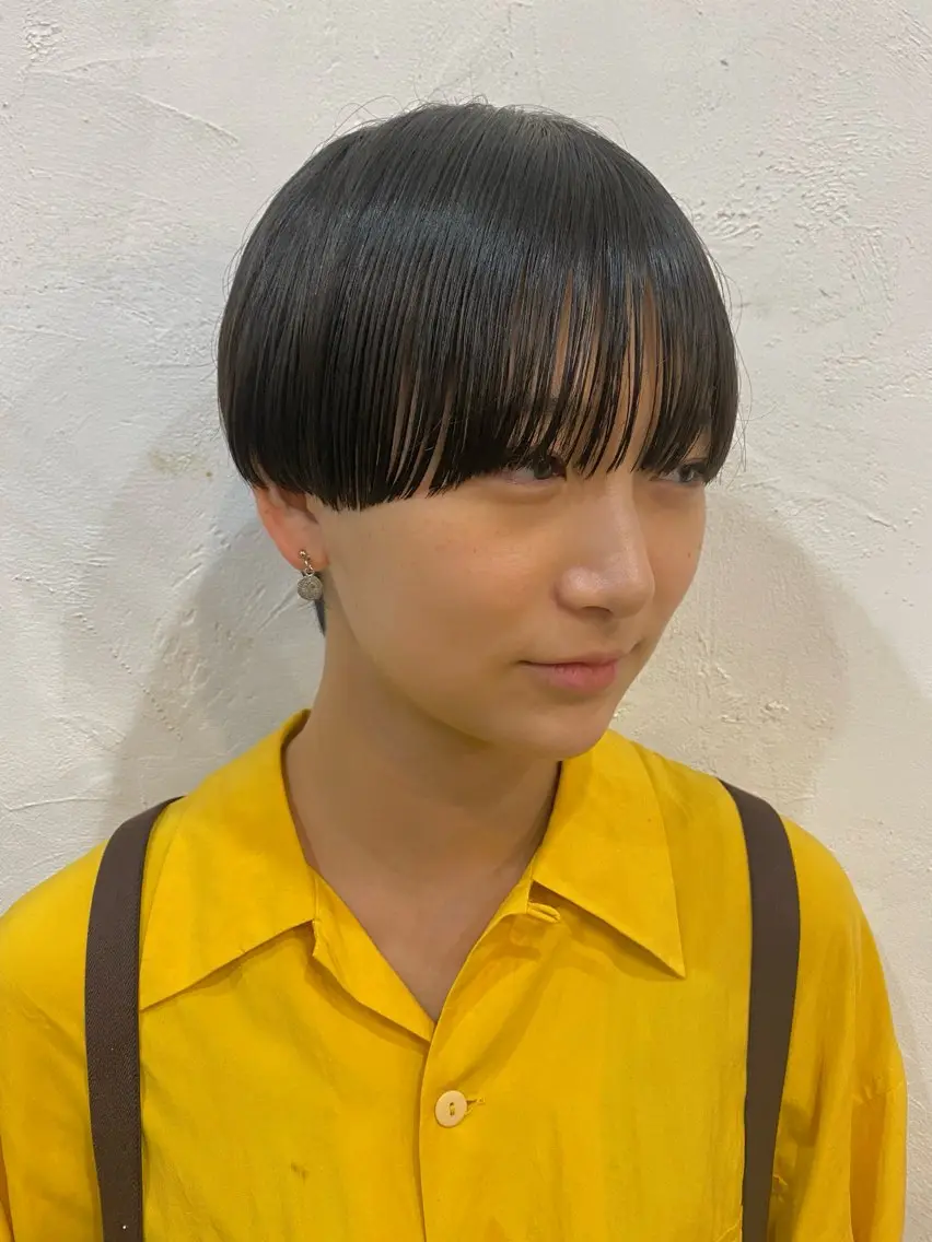 ショート 透明感カラー🍃 レイヤースタイル✨葵のヘアスタイル