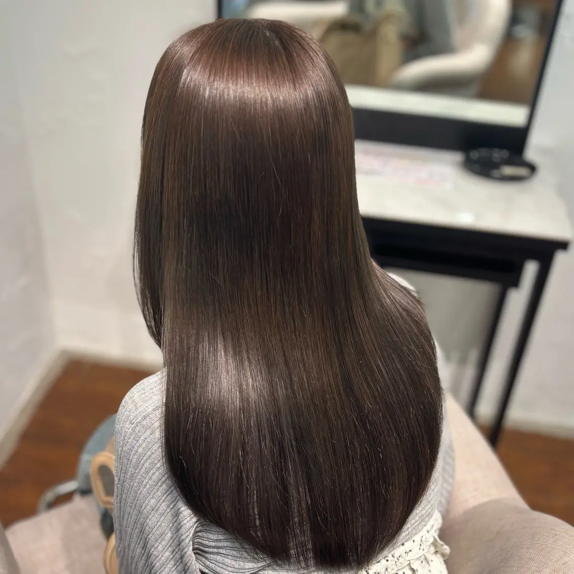 セミロング ヘアカラー Elsa / yuina💎🫧のヘアスタイル