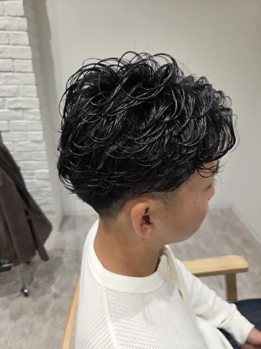 パーマ メンズ 😈川口 海人😈のヘアスタイル