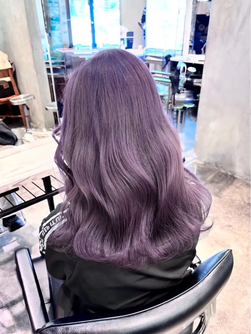 【🎀初ブリーチの方大歓迎🎀】ブリーチ➕カラー➕トリートメントの写真