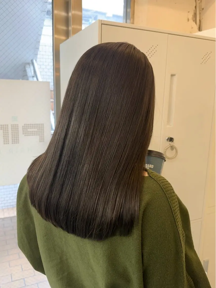 セミロング カラー カット ヘアカラー トリートメント 髪質改善特化【荻窪】 RYOTOのヘアスタイル