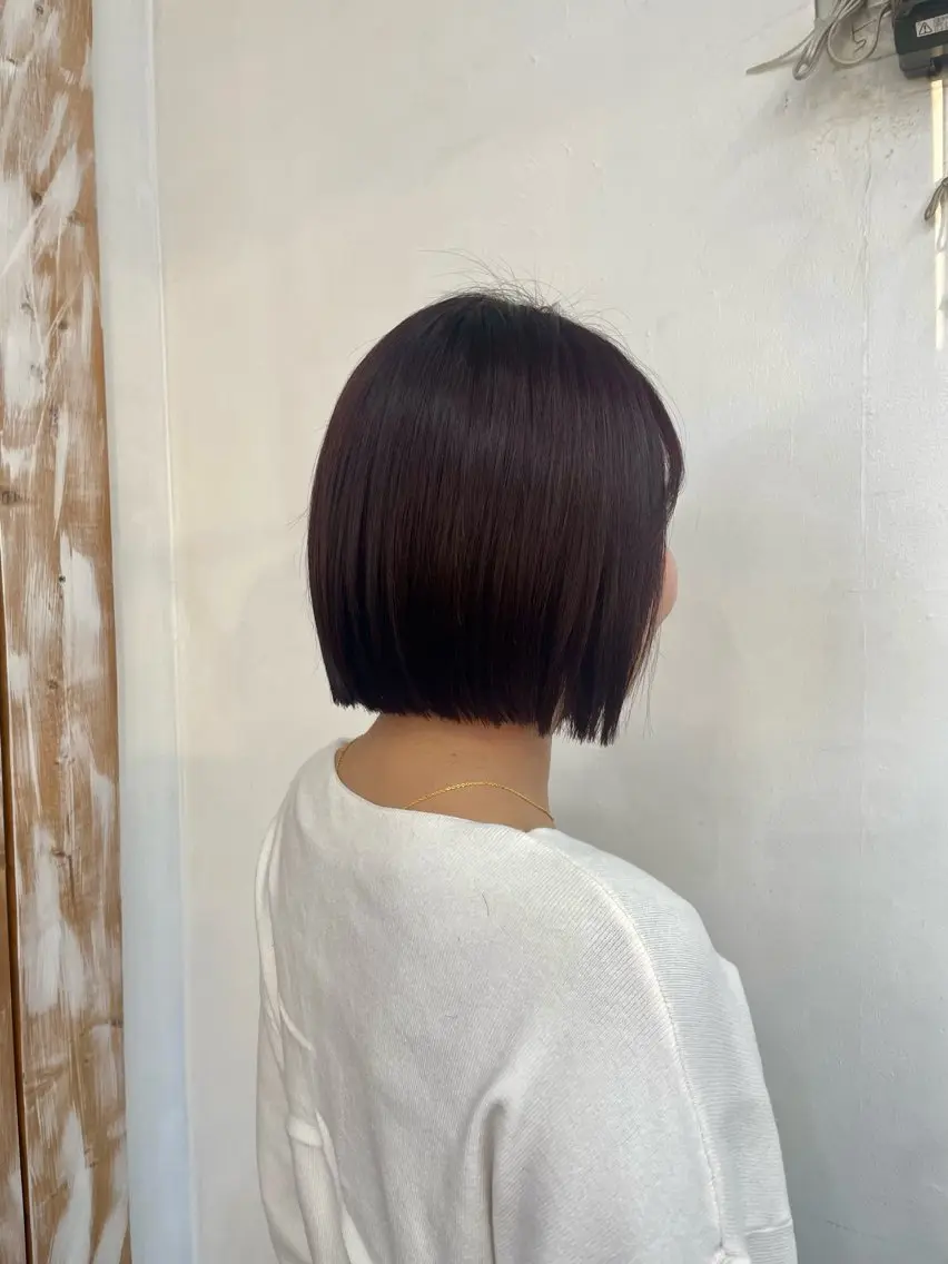 カラー ラベンダーカラー レッドカラー カット ヘアカラー トリートメント SFIDA みつえのヘアスタイル