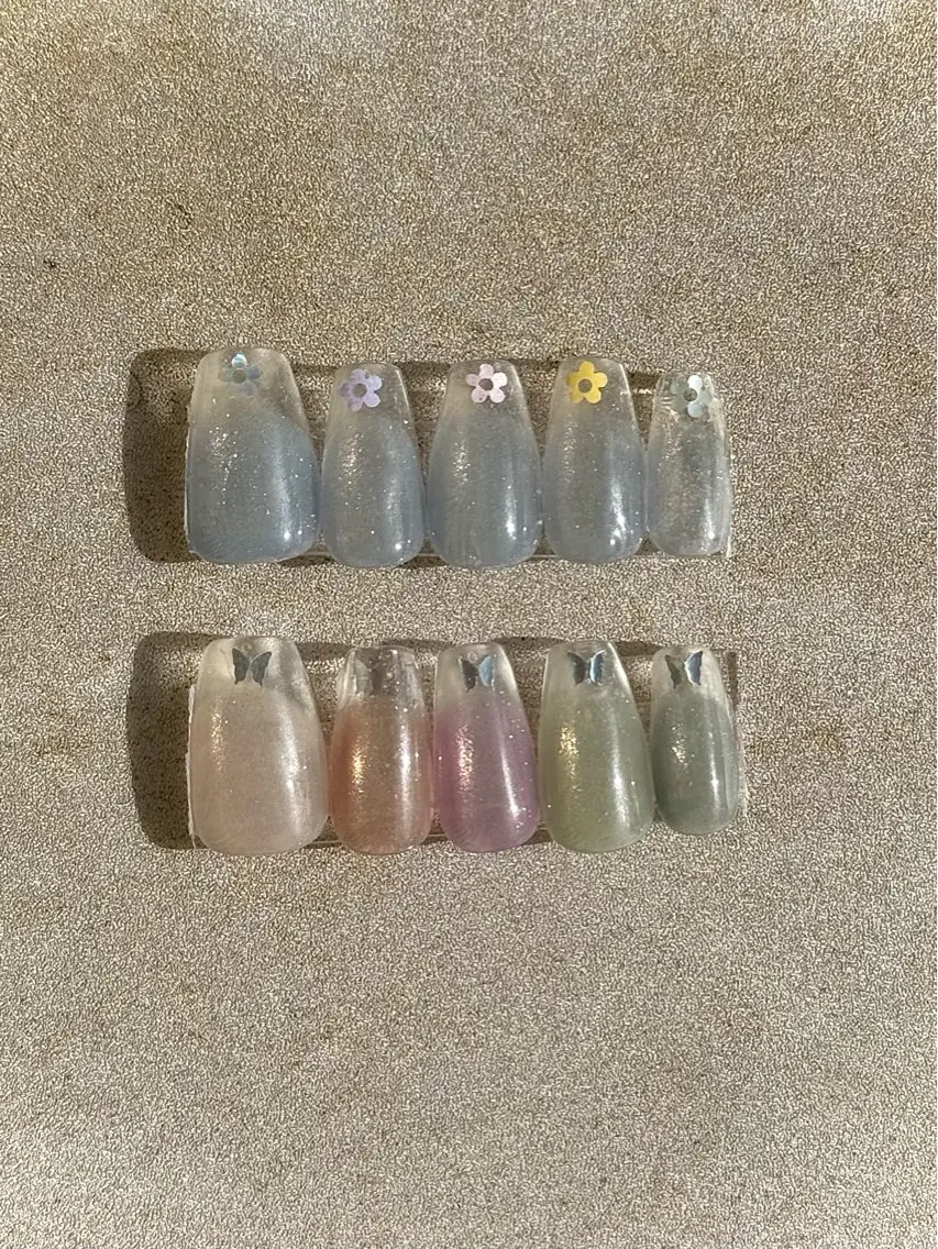 ネイル アートネイル クリアネイル フレンチネイル スカルプネイル ✾ NailRoom Latina🌻💓のネイルデザイン