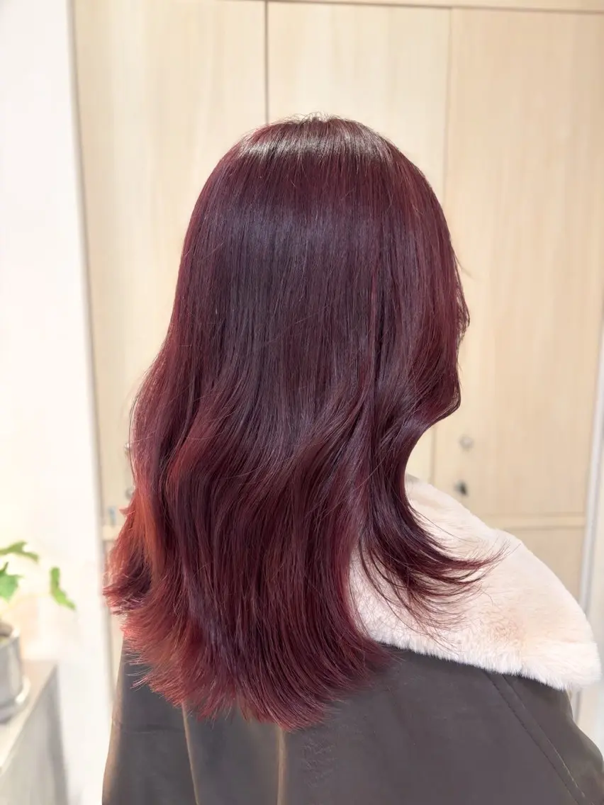 ロング カラー ヘアカラー トリートメント 柔らかgirly/ レイヤー/yuiのヘアスタイル