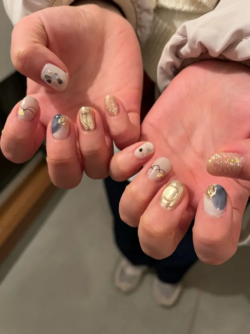 ネイル ニュアンスネイル K Aのネイルデザイン