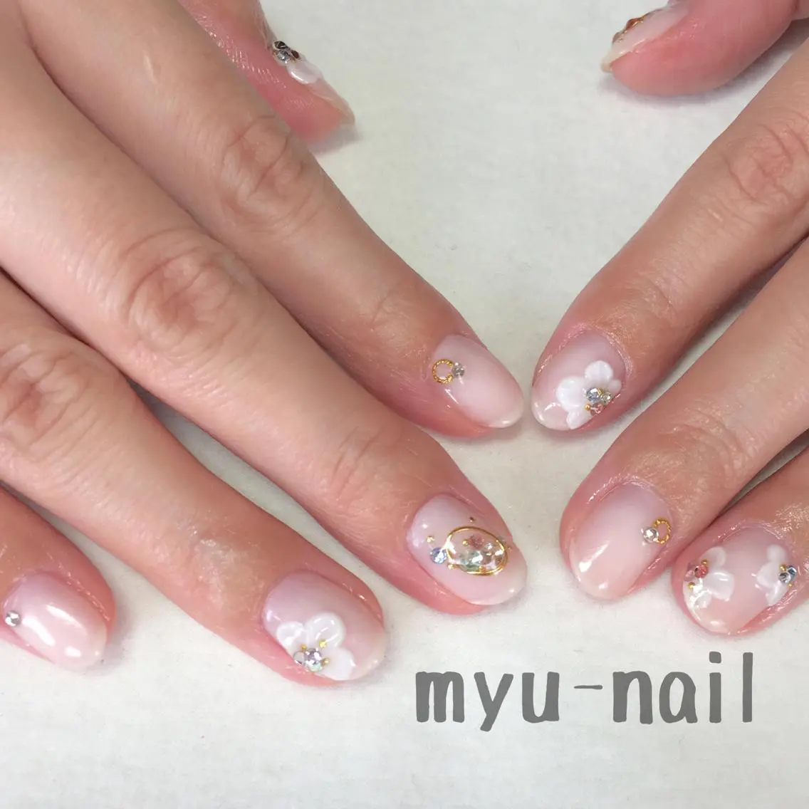 ネイル ハンドネイル ホームサロン myu-nailのネイルデザイン