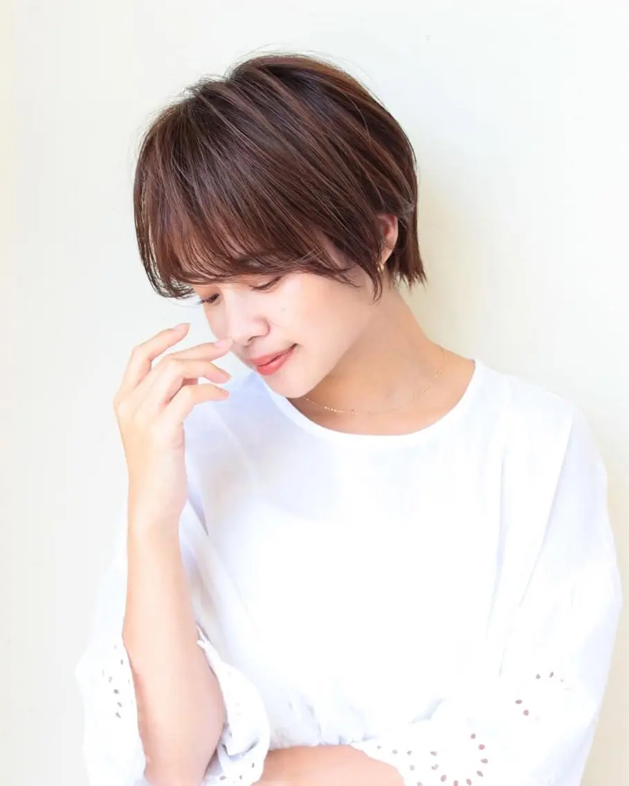 ショート 🫧似合わせショート 🫧レイヤー/清野のヘアスタイル