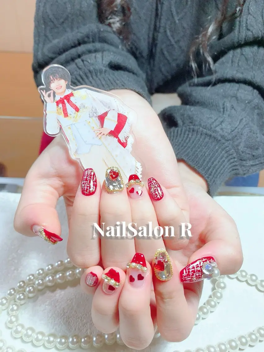 ネイル チークネイル 長さ出し フットネイル ジェルネイル 韓国ネイル ハンドネイル NailSalonR 宮里のネイルデザイン