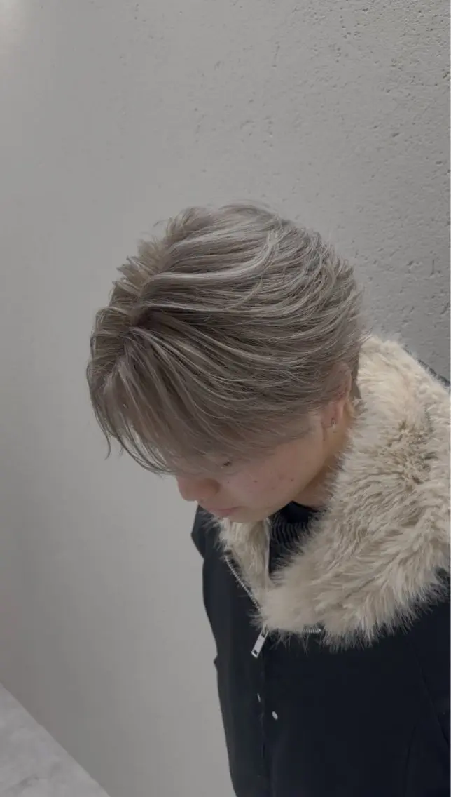 【ミニモ限定】人気No.1 ✨ミルクティーベージュ+カット ¥10000(ブリーチ込み)の写真