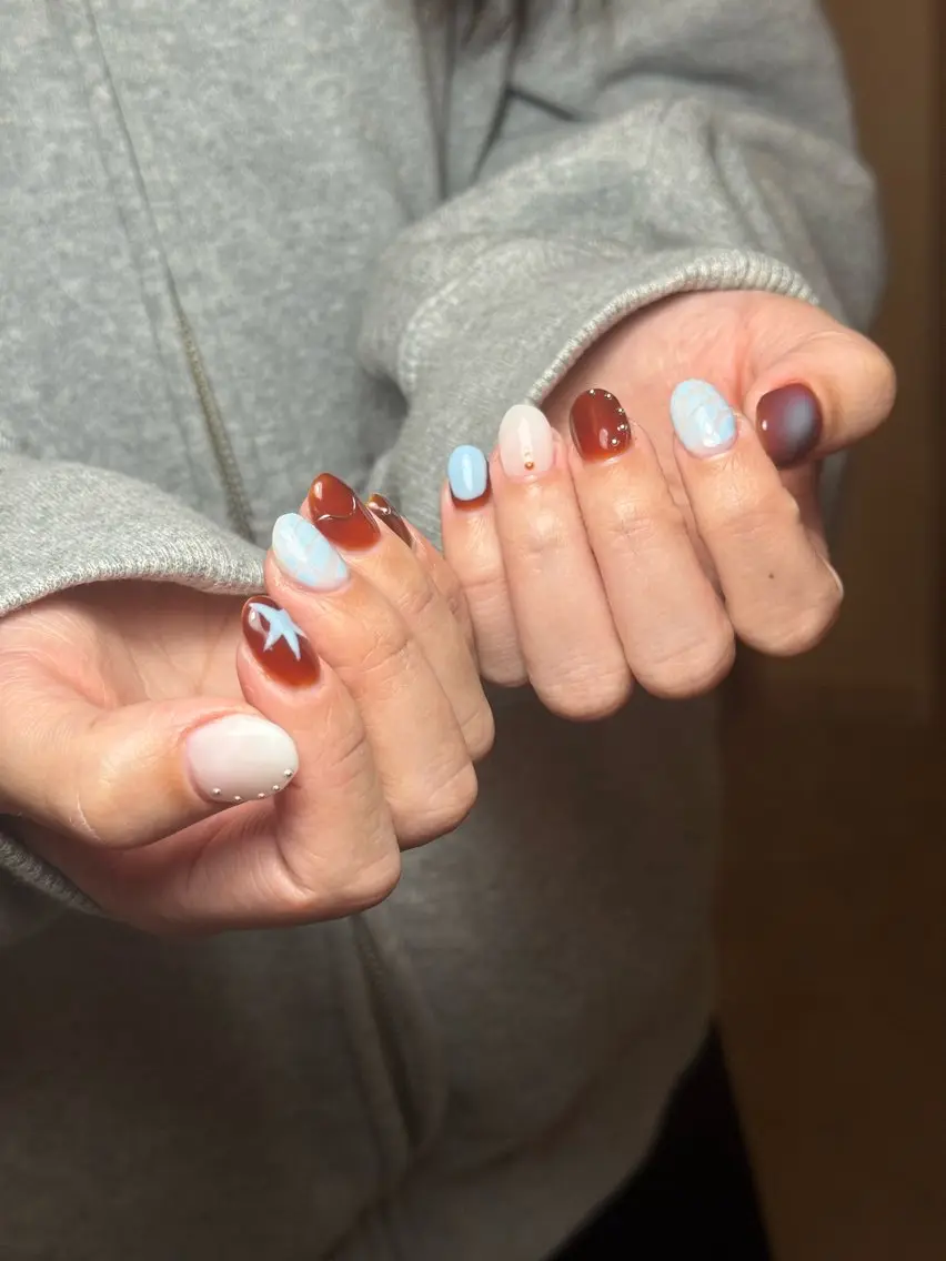 ネイル ハンドネイル 向井 日花里のネイルデザイン