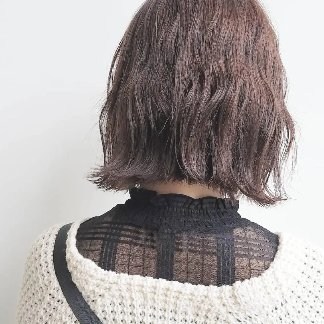 ショート カラー パーマ ヘアアレンジ マツエク・マツパ ネイル ベージュカラー ラベンダーカラー ラベンダーベージュ 春ネイル iplus　眉毛と まつげパーマ専門店のマツエク・マツパデザイン