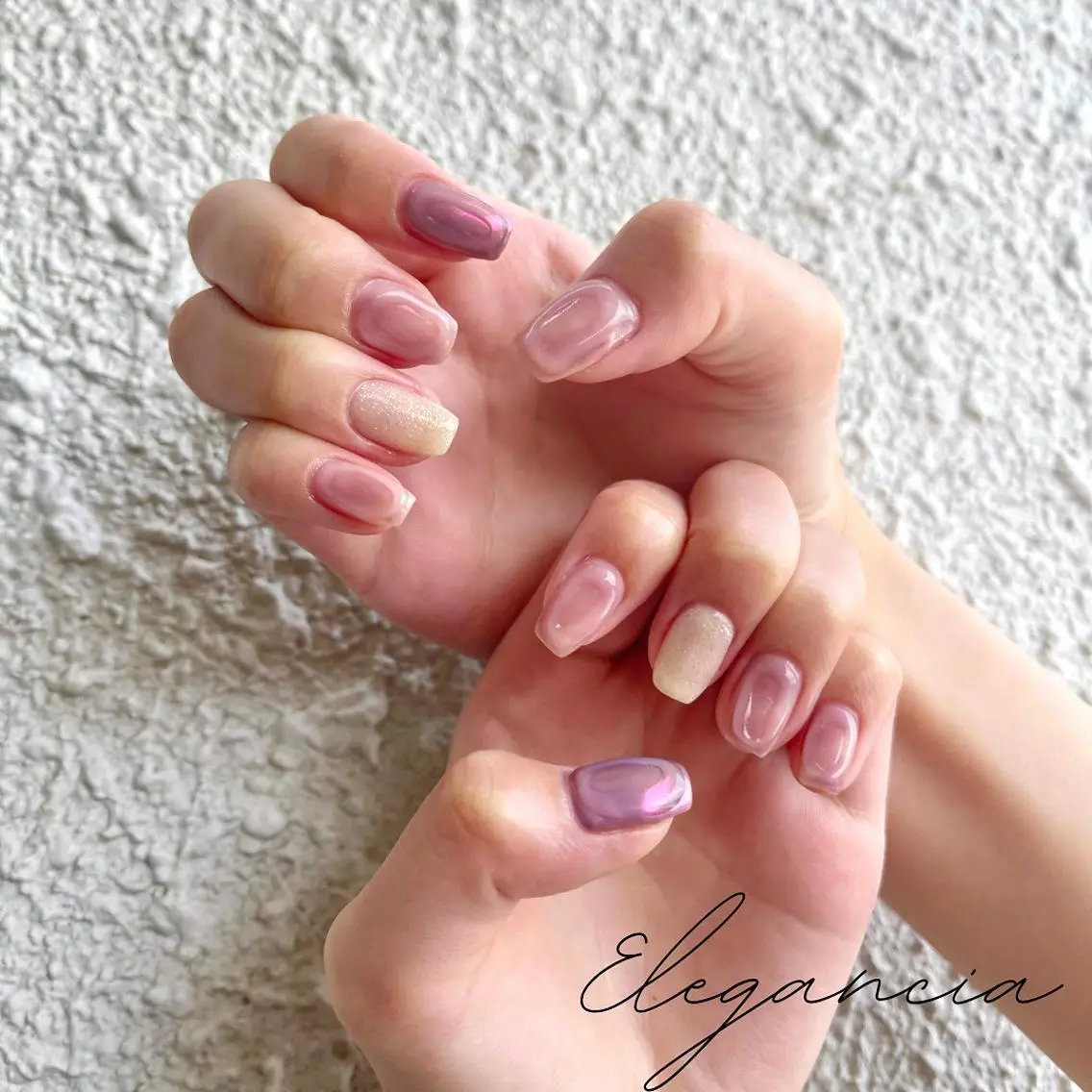 カラー ネイル Elegancia. Hiromiのネイルデザイン
