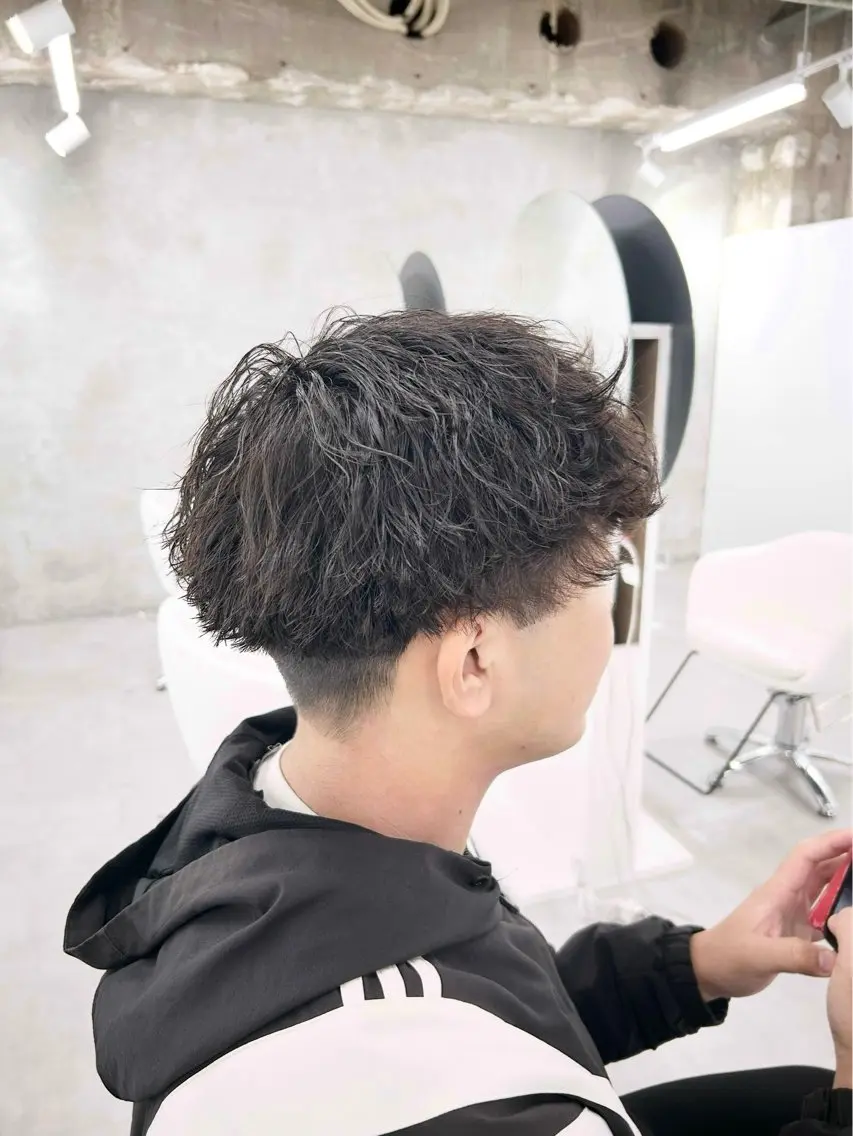ミディアム ミディアムパーマ 【メンズ特化】 kanameのヘアスタイル