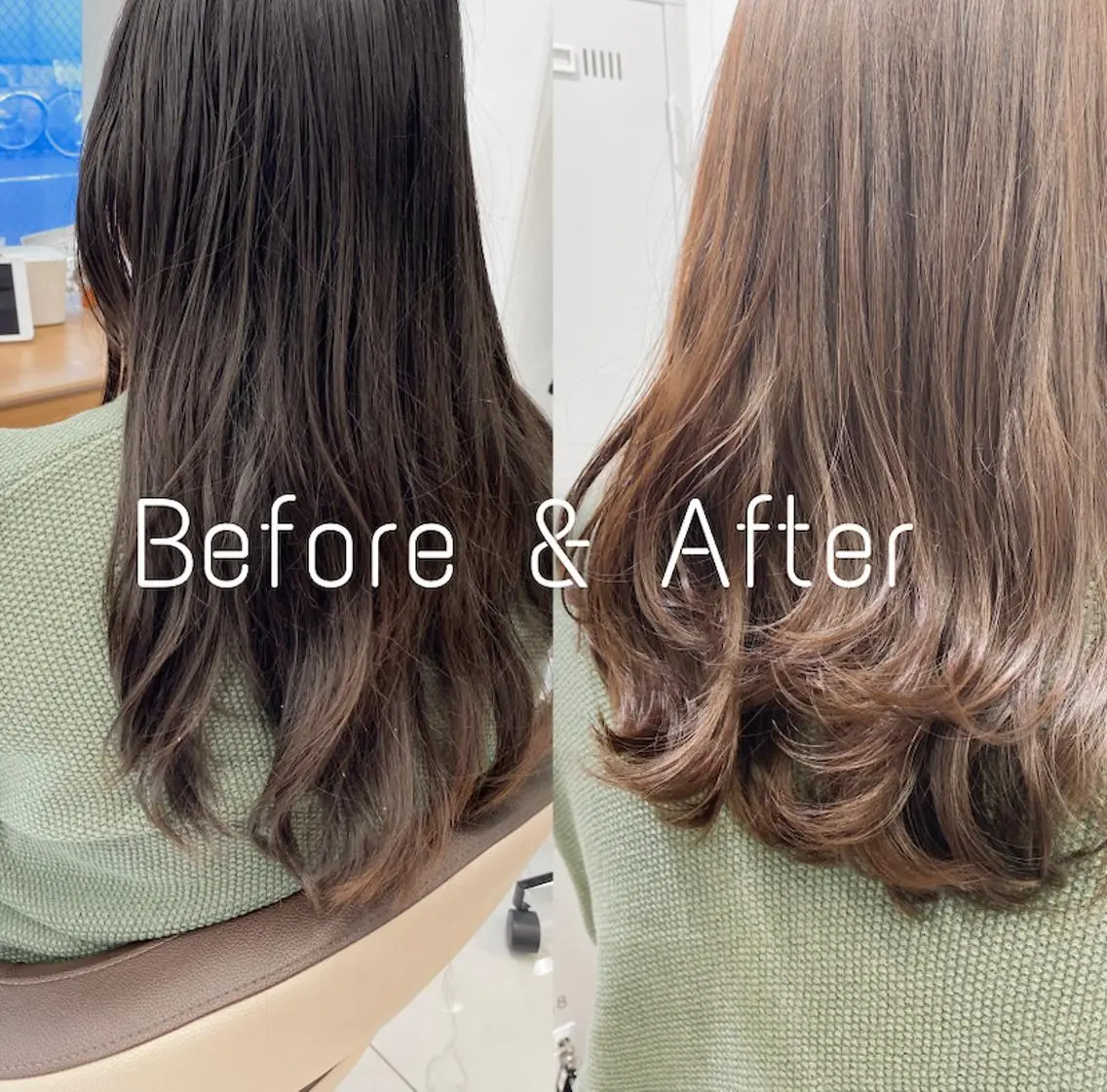 セミロング カラー 西山梨々【5/1〜 復帰致します🌼】のヘアスタイル