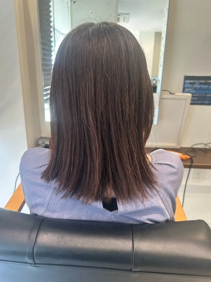 ミディアム 江川 輝星のヘアスタイル