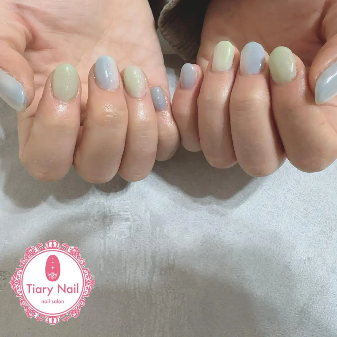 ネイル tiarynail K K🐼のネイルデザイン