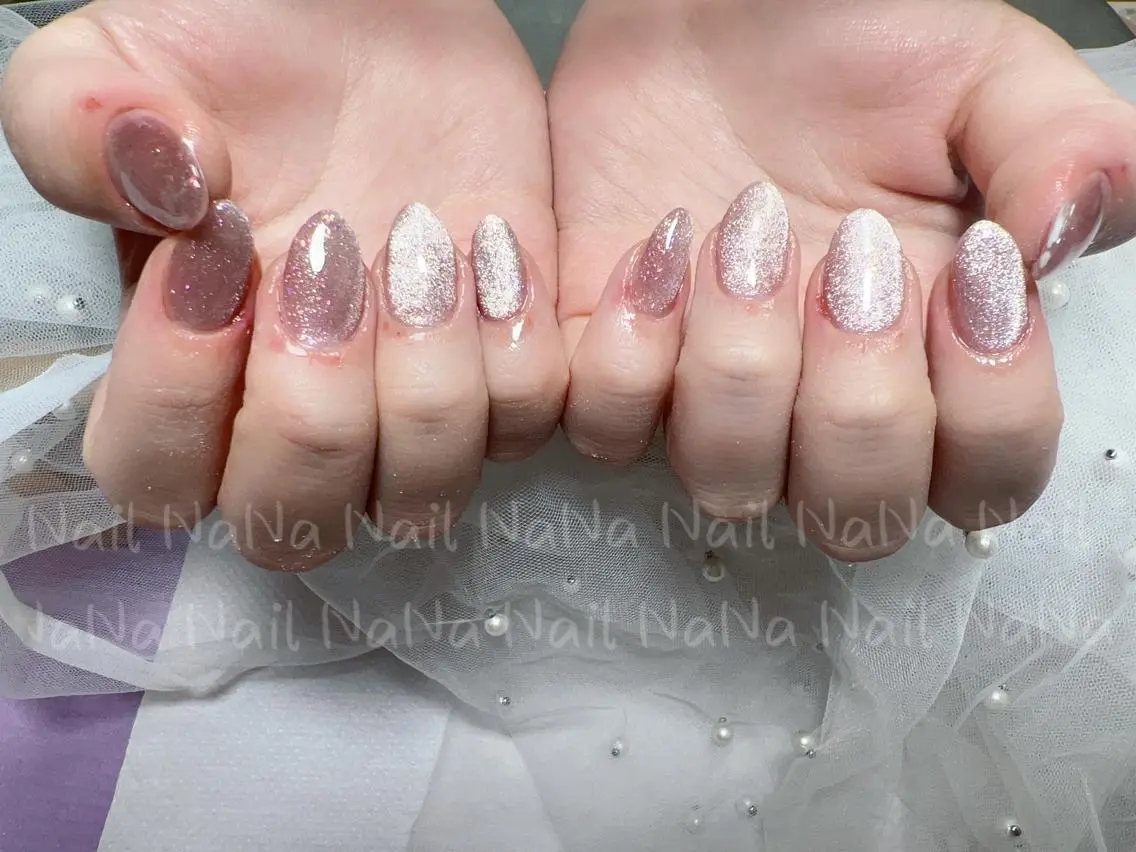 ミディアム カラー ネイル ハンドネイル Nail NaNaのネイルデザイン