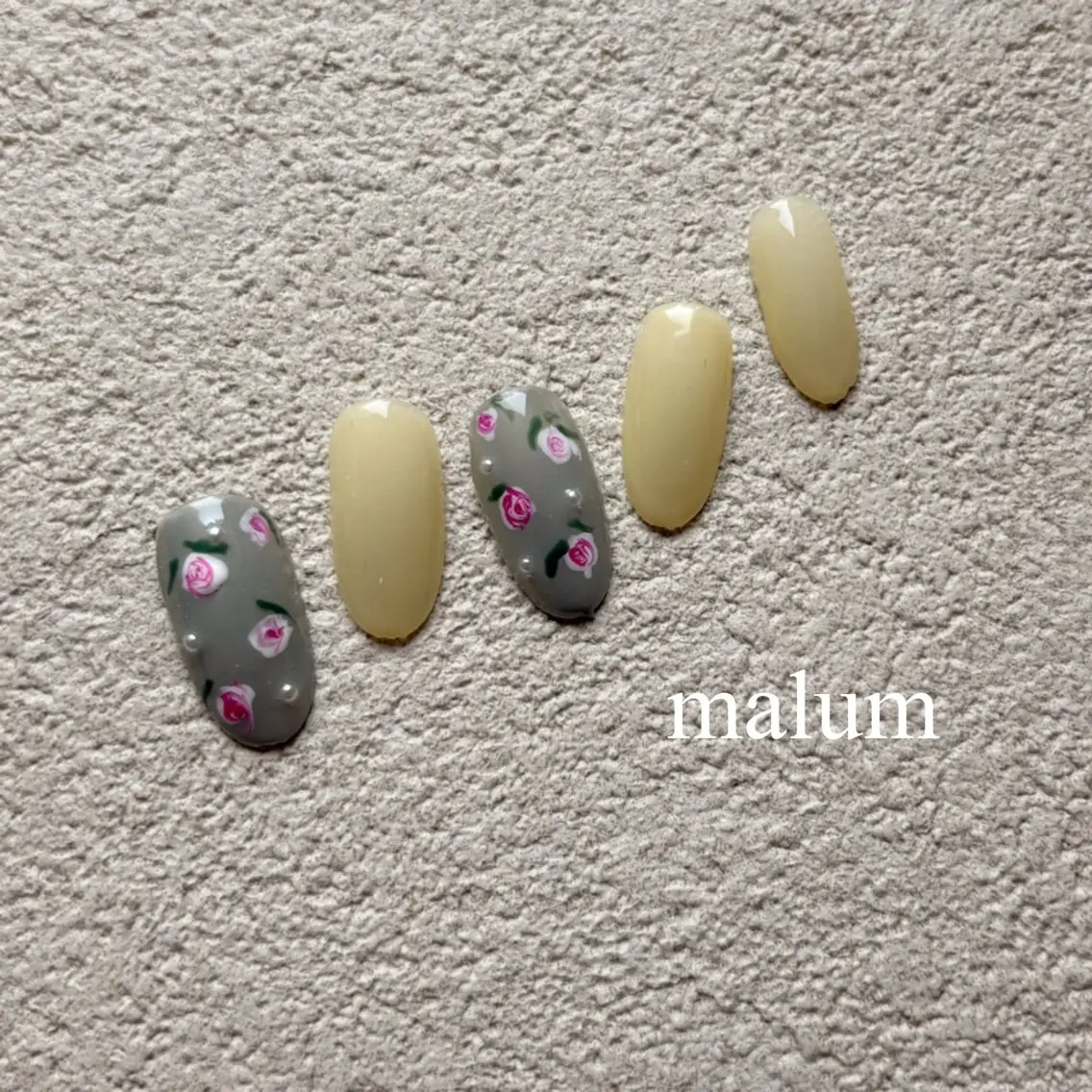 ネイル ハンドネイル malum nailのネイルデザイン