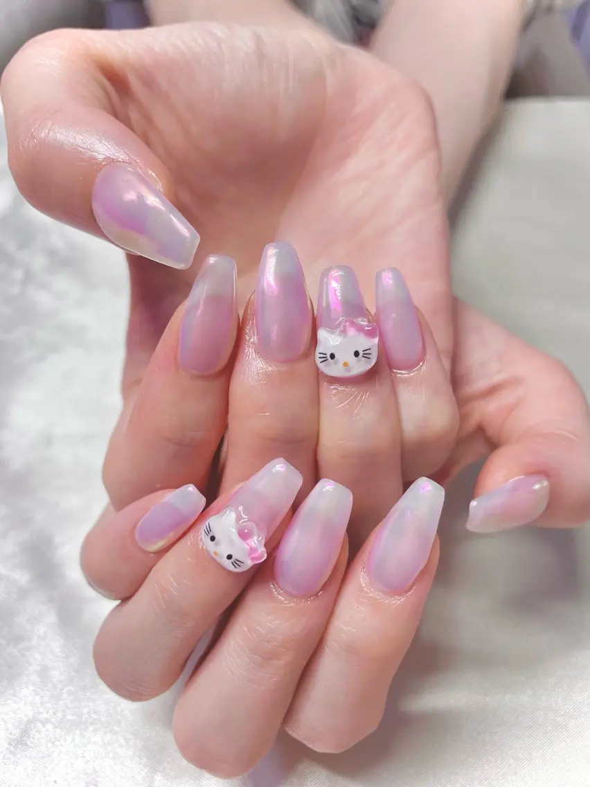 ネイル 長さ出し ハンドネイル RUMI nailのネイルデザイン