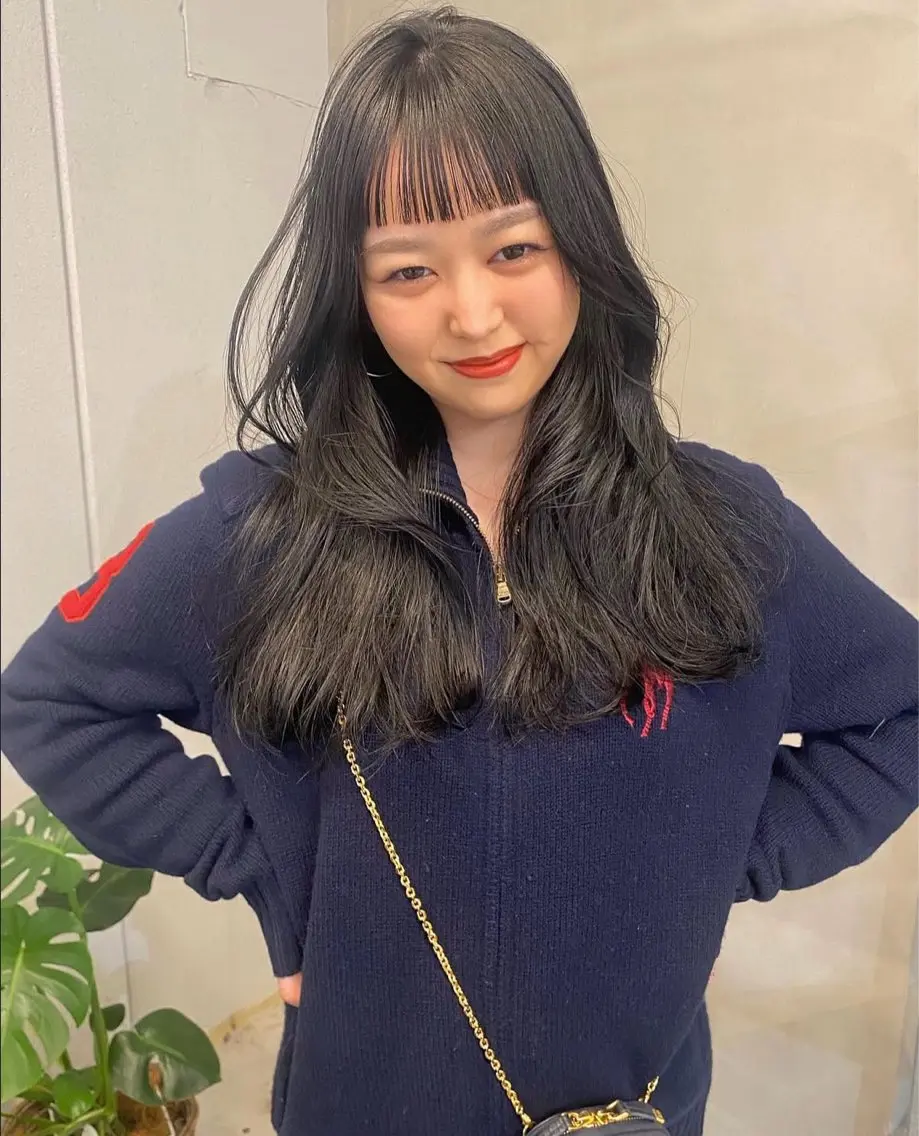 ロング ヘアカラー fev nanaのヘアスタイル