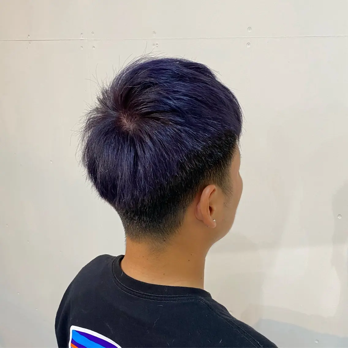 カラー メンズ ブルーカラー 大西 未来のヘアスタイル