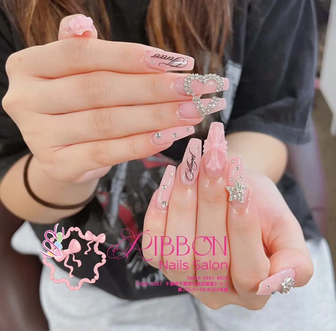 ネイル ジェルネイル マグネットネイル ハンドネイル YUKI NAILのネイルデザイン