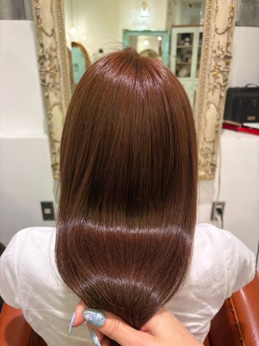 ロング カラー ベージュカラー Lita／MIRI ／ボブ🍓のヘアスタイル