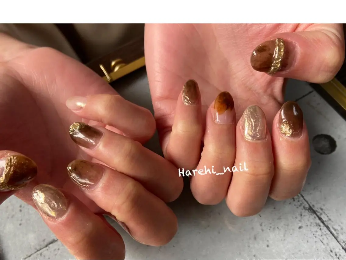 ネイル ハンドネイル Harehi_ nailのネイルデザイン