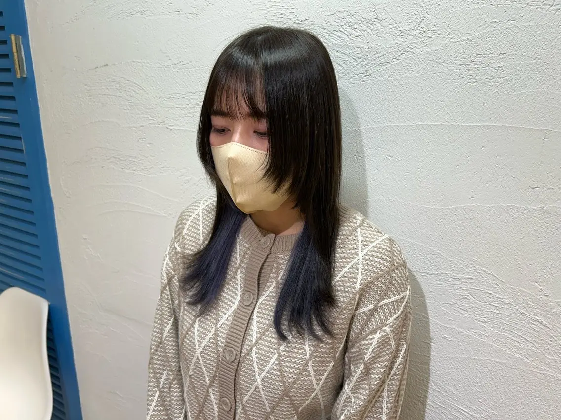 ロング カット ヘアカラー トリートメント ウルフカット 🐹朝日🐹のヘアスタイル