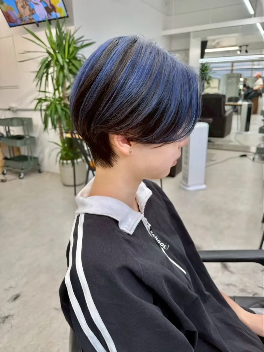 ショート 【ハイトーン特化】 Hugのヘアスタイル