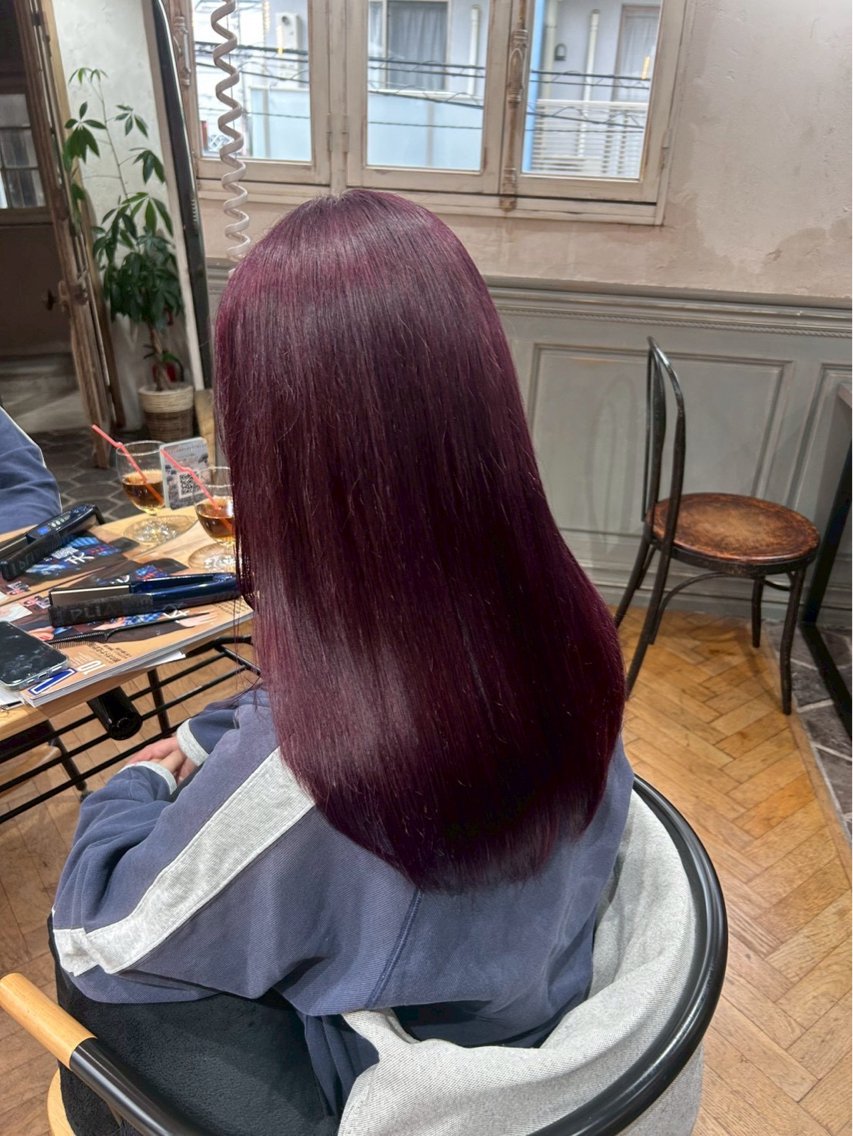 ロング カラー 艶カラー/暖色カラー ♡nami♡のヘアスタイル