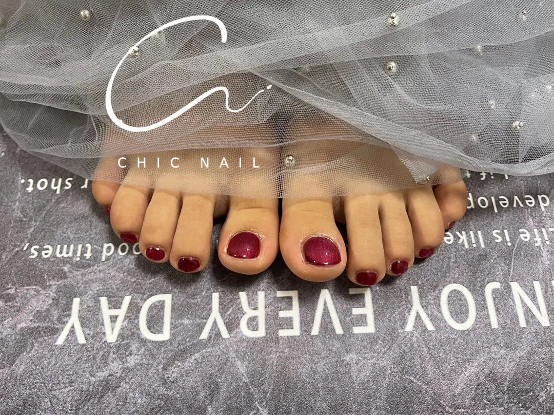 ネイル フットネイル CHIC NailSalonのネイルデザイン