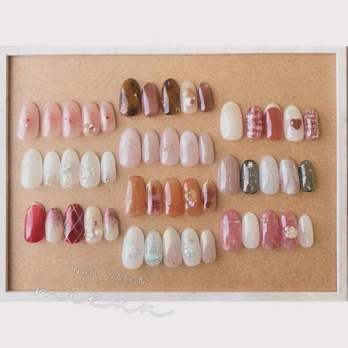 ネイル ハンドネイル nailsalon mieuxのネイルデザイン